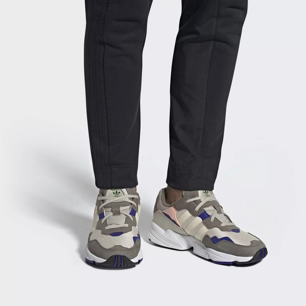 Adidas Yung-96 Tenis Marrom Para Hombre (MX-19349)